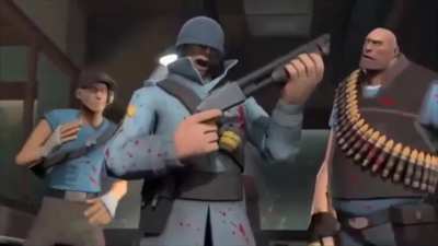 he's the red spy THATS WHAT YOU THINK