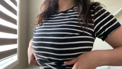 my friends always say "your boobs aren't even that big" but they don't see whats under my shirt ;) [OC]