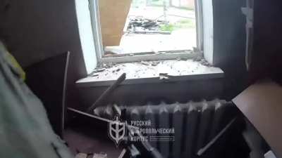 Putin's slaves are again being driven to slaughter in our ambushes and prepared positions! So In a few minutes of hot battle on the outskirts of Volchansk, RDK stormtroopers &ldquo;renamed&rdquo; Gatishchanskaya Street to &ldquo;Malaya Myasnaya&rdquo;! The technical equipment, t