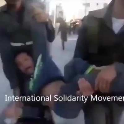 Israeli soldiers arresting a ViCiOus 12 year old tErRoRiSt.