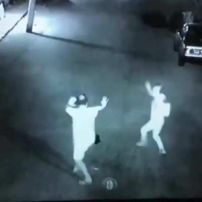 Couple getting weird when no one was watching