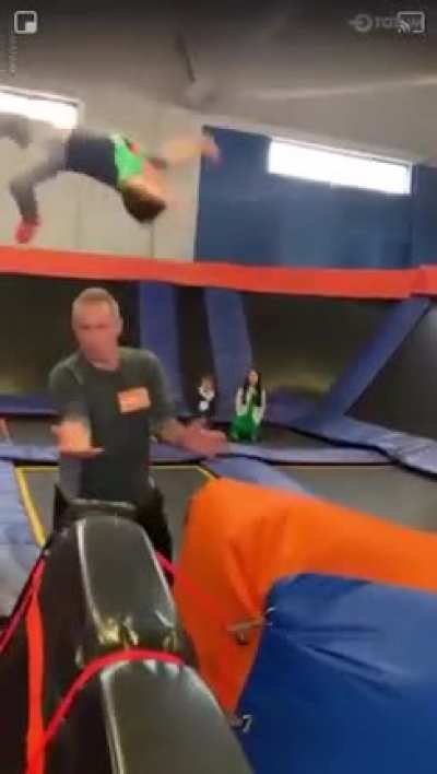 Child &ldquo;flying&rdquo; over