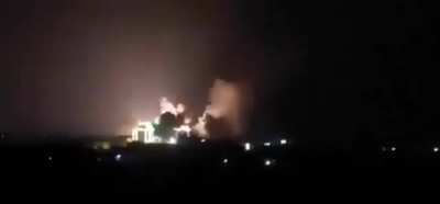 Aftermath from U.S. B2 strike on Sana’a Region, Yemen last night 