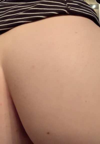 True Story: Right after family dinner I went to the washroom and put a finger in my ass for the first time because I was told to😇😜