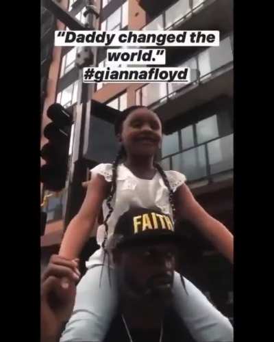 6 year old Gianna Floyd about her father, George Floyd