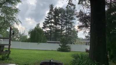 Raining here in the Philadelphia suburbs&hellip;