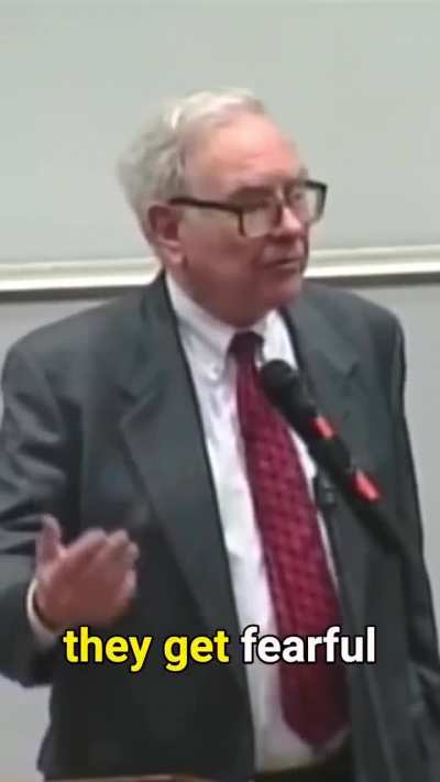 Buffett: "It doesn't take brains; it takes temperament."
