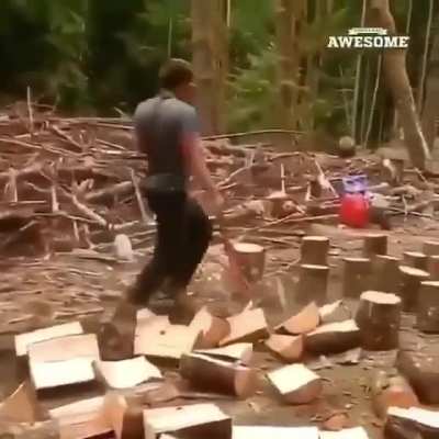 Так и по ногам можно хряпнуть