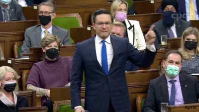 MP Pierre Poilievre Stands up for the Freedom Convoy 🇨🇦 &ldquo;I was out on overpass as truckers went by, and what I saw were cheerful, patriotic, optimistic Canadians who want their freedom back and want their livelihoods back... Why won&rsquo;t the government final