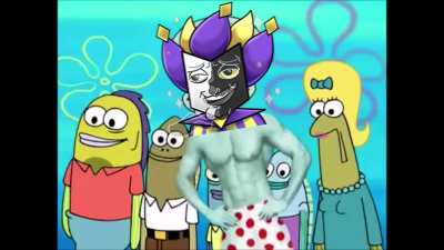 Don't Be Intimidated Squidward... Try To Imagine Him In His Underwear!