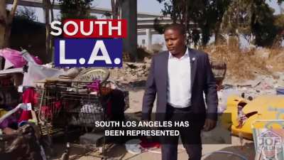 Joe E Collins (R) ad takes on Maxine Waters (D) in Los Angeles