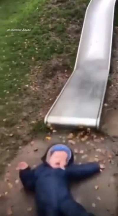 Dad's day to entertain the kid