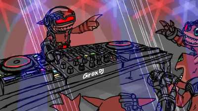 imagine a Grox club would be like after listened to their anthem&hellip; (warning: music may sounds noisy)