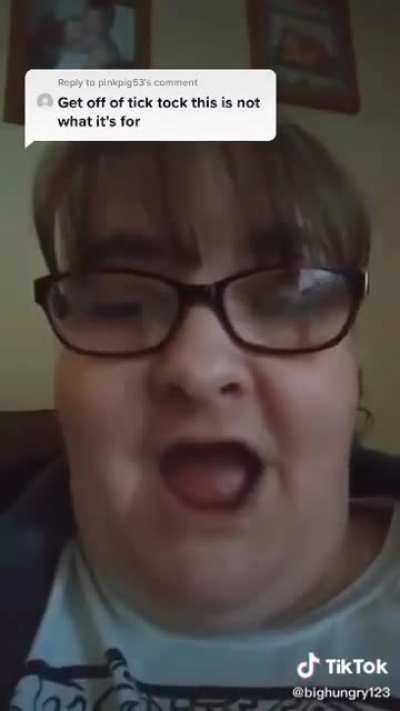 “You can’t even spell TikTok” can’t spell TikTok herself