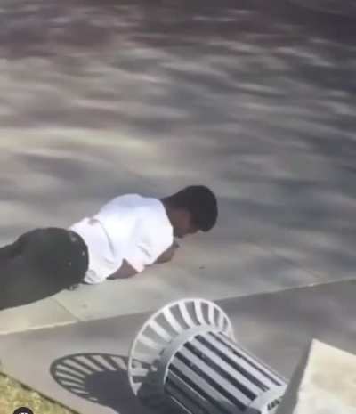 If you skate, wear a helmet. If you skate like this guy, don&rsquo;t skate at all.