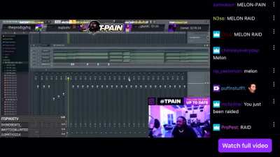 T-Pain gets a surprise on Twitch