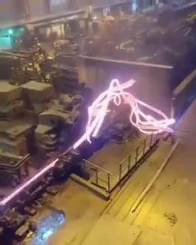 Chaos ensues at the steel factory