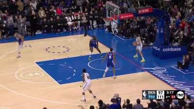 [Highlight] De'Anthony Melton and Shake Milton combine forces to score off the steal and fast break