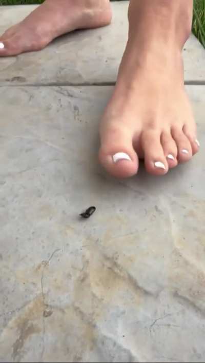 Big Toe crush her first one