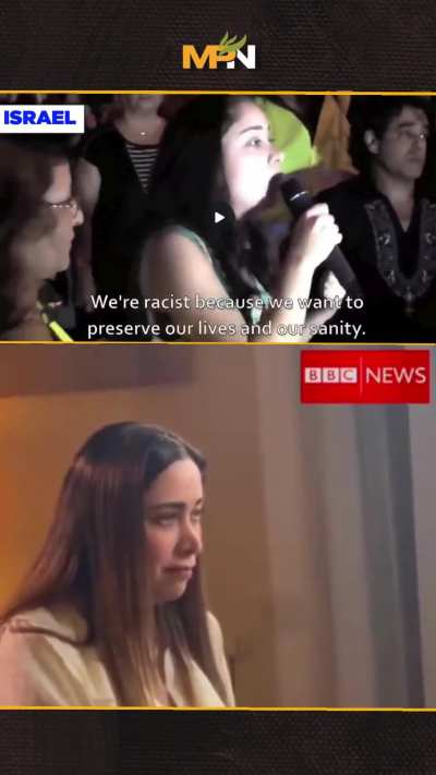A key BBC source for the latest round of rape claims against Palestinians on October 7th is May Golan, a "proud racist"!!!