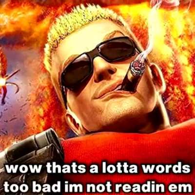 me in the furry subredit reading the no furry hate part of the rules