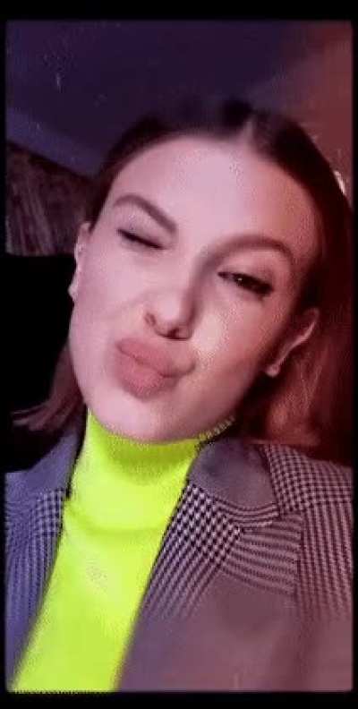 Millie bobby brown's lips drive me crazy