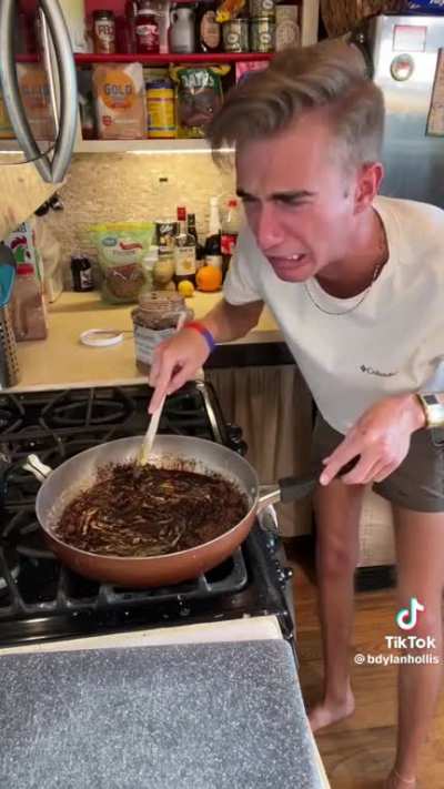We&rsquo;ve seen blocks of Velveeta cheese used in giant Mac in Cheese and meat monstrosities found on TikTok, but this is somehow more cursed.