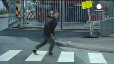 Powerful winds in Norway