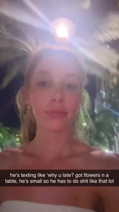 Late to her date cuz&rsquo; his friend is literally cumming on her face rn. Good challenge for how to cheat on my bf next time - what do u guys think?