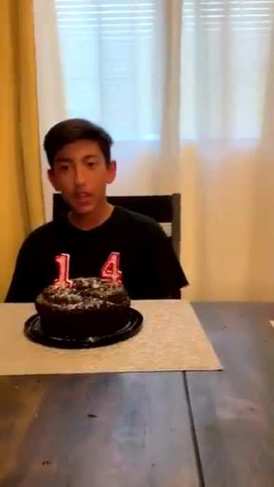 Birthday celebration gone wrong