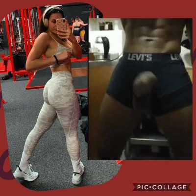 Instagram gym model is no match