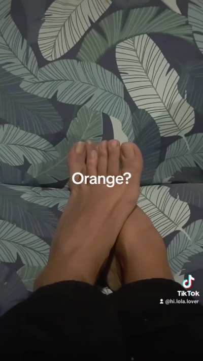 Halloween pedicure color?