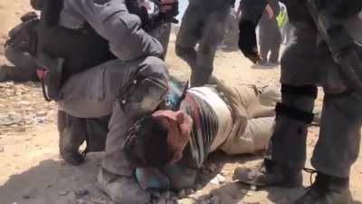 Israel, the illegitimate apartheid state.