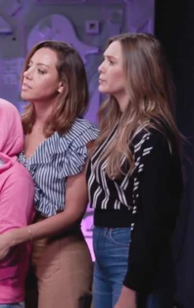 Aubrey Plaza and Elizabeth Olsen seem fun.