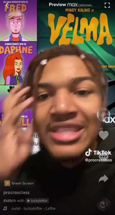 found this on my tiktok feed so i will say this "even if thats what they are doing it the way they are doing it is not a good way to do it" like if people are despising it 1st episode that means you didn't do it well (whats your guys thoughts on velma?)