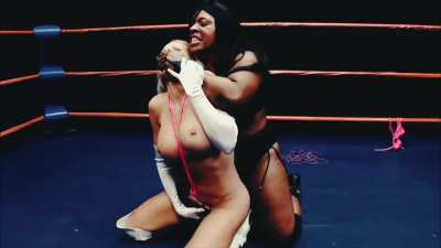 Some of you asked about this. Afrika completely dominates and humiliates JC, a big breasted, blonde bimbo. JC suffers for nearly an hour&hellip;