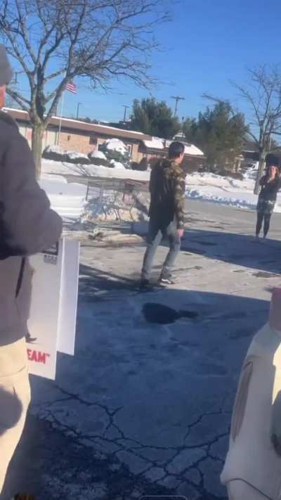 Right-wing extremist freak out in upstate New York