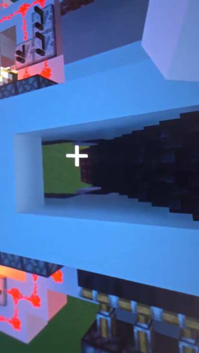 2&times;5 Flush piston staircase, no slime/honey blocks