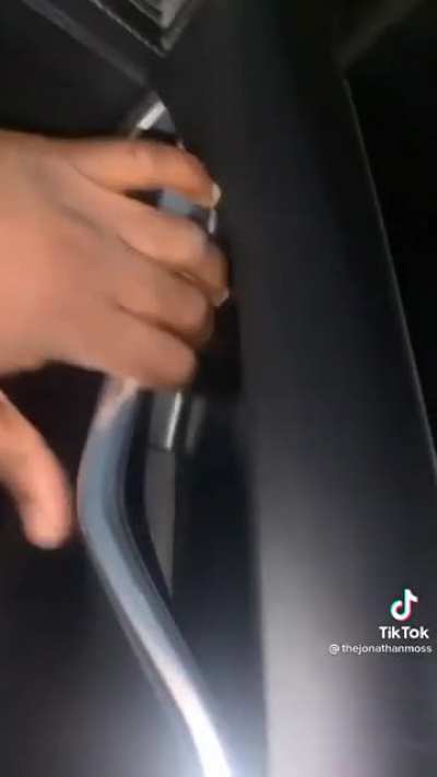 First time in a Tesla