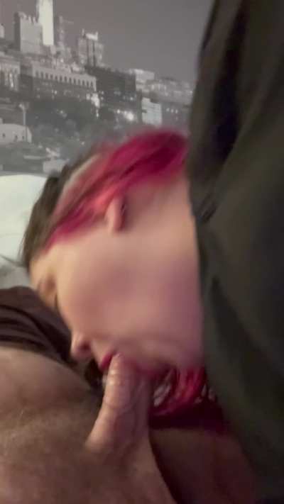 Throating Daddy’s Cock Again
