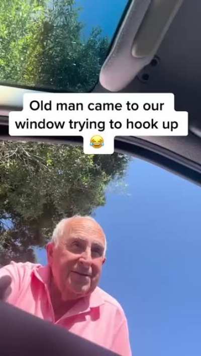 Old man trying to hookup with young girls
