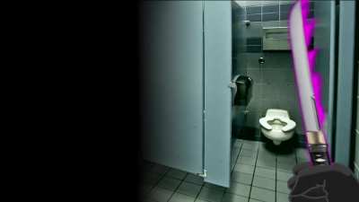 POV ASMR Majima waiting for Kiryu to take a shit so he can fight him