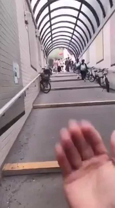 Groped in public