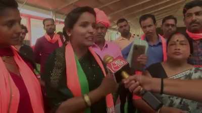 "If the MP was a lover of women.. first look at the face of female wrestlers, there are many beautiful women lying here, does the MP have a shortage?" say supporters and people of BJP MP Brij Bhushan Sharan Singh who attended his rally for Kaiserganj cons