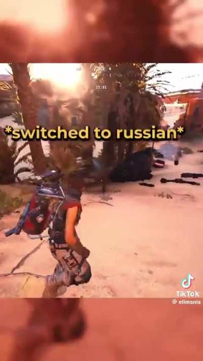 A Russian and a Ukrainian meet in a game
