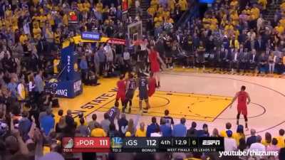 So everyone forgot what Steph did to Portland last year? Here&rsquo;s a reminder