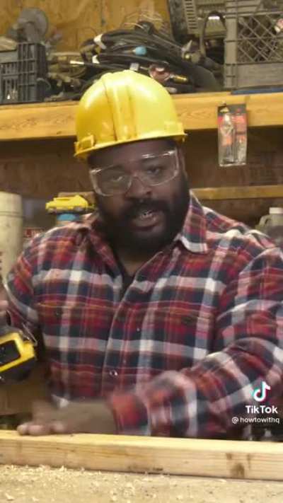 He should have lubed the wood...his first mistake.