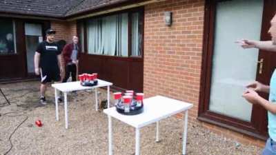 HMB, I'm playing a round of Rumba Pong