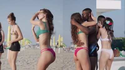 Booty compilation, split-screen (We Are Who We Are (2020, S1E2 &amp;amp; E4 - Beatrice Barichella)
