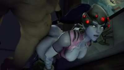 Widow from behind